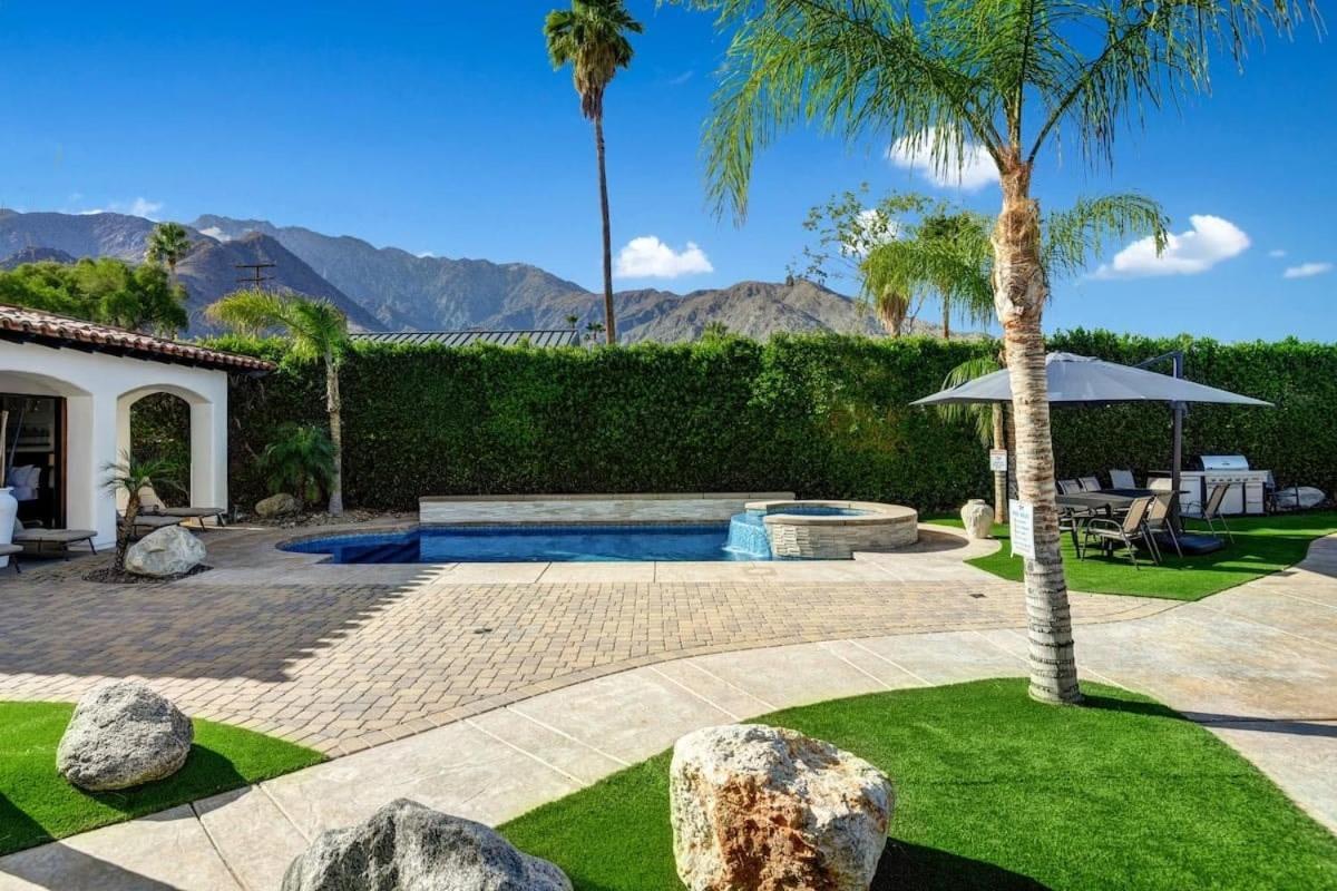 Villa Toscana By Avantstay Palatial Villa With Spa Pool Theater Game Room Permit4769 Palm Springs Exterior foto